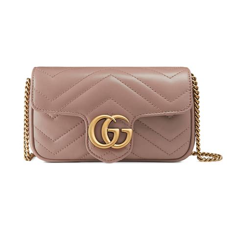 Gucci Marmont mini bag pink